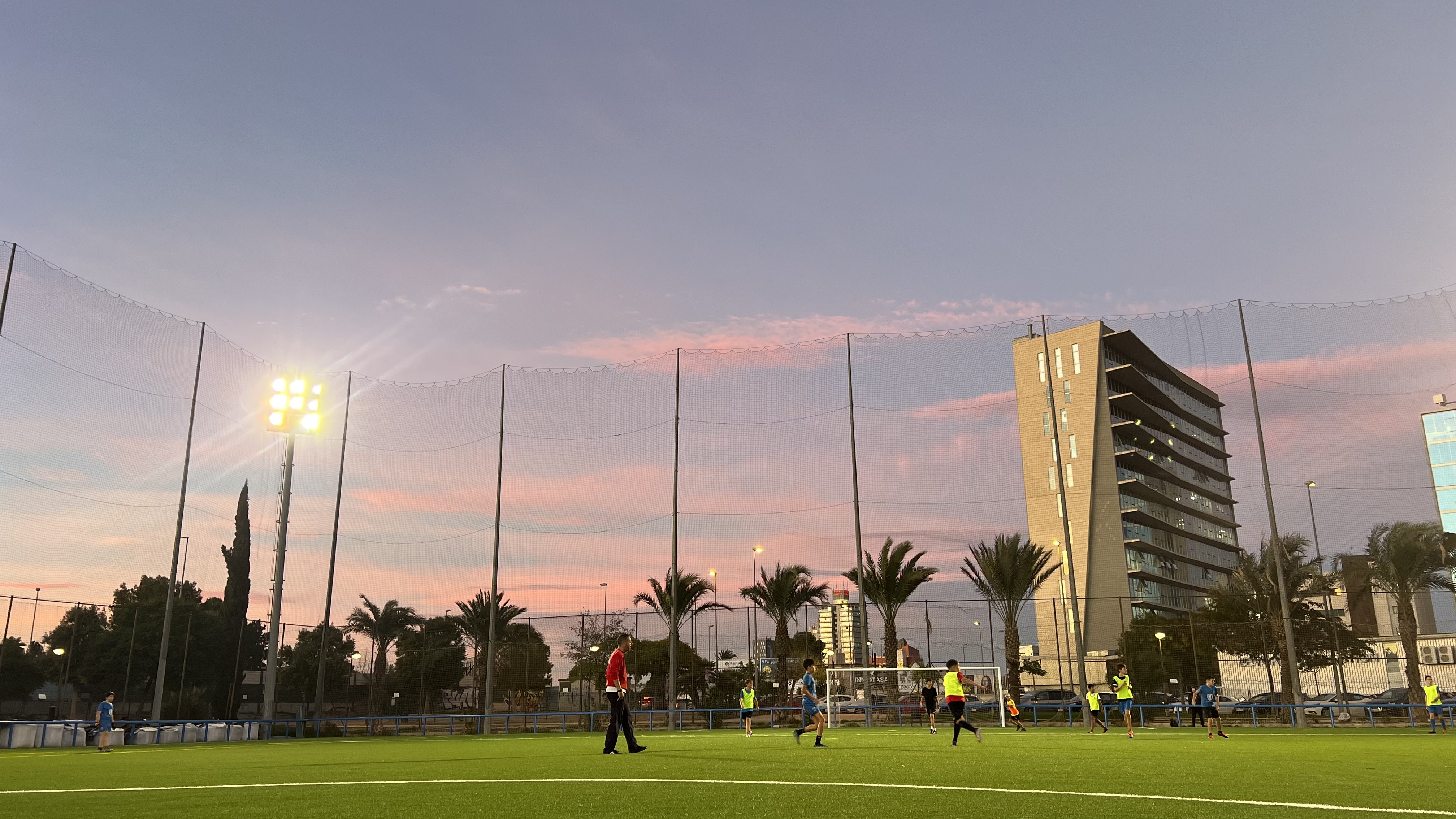 Reino de Murcia — entrenamiento